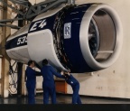 Rolls-Royce RB211 series jet engine with Woodward Company's MEC fuel control with over 2000 parts to make it work.